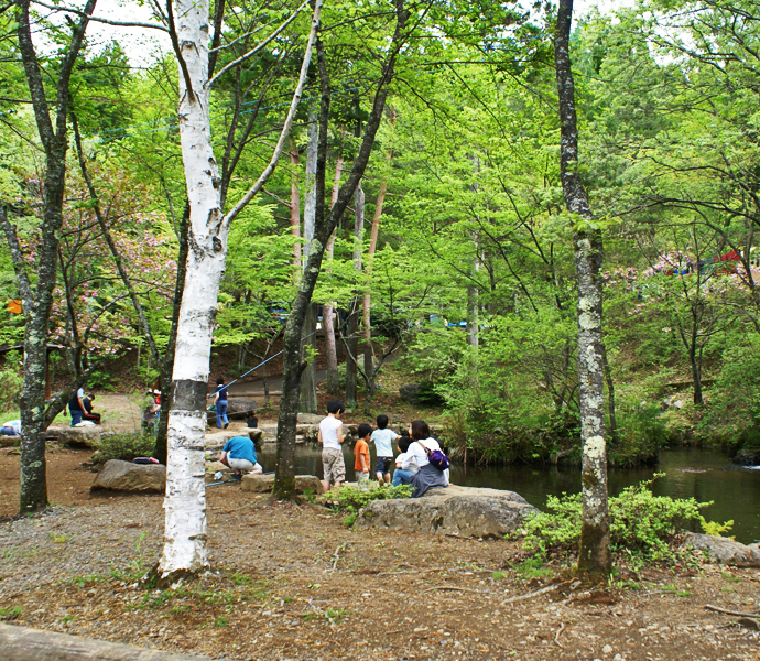 山梨 道 志村 の キャンプ 場